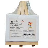 Mini Display Easel With Canvas 3/4 Inch image