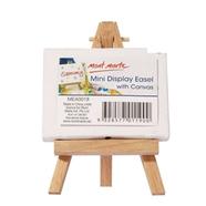 Mont Marte Mini Display Easel With Canvas - 6x8cm 1pc image