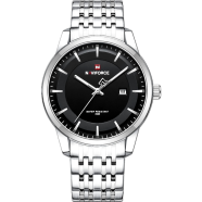  Naviforce Stainless Steel Waterproof Men’s Watch image