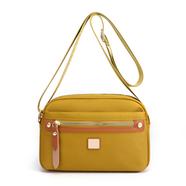  Nylon Fashion Cross Body Bag Lightweight Portable Shoulder Bag Golden Color icon