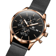  OLEVS 2858 Black Men Watch image