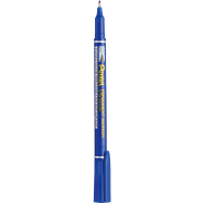  Pentel NFS410-C Parmanent Marker Super Fine Point-Blue image