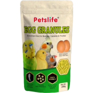  Petslife Egg Granules For Finches Budgies Canaries And Cocktail 200gm image