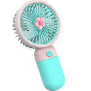  Portable Mini Fan Strong Wind Fashion Fan Rechargeable Cute Mini Fan Hand Fan Handheld Fan Summer Supplies 1 Pcs image