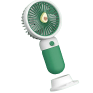  Portable Mini Fan Strong Wind Fashion Fan Rechargeable Cute Mini Fan Hand Fan Handheld Fan Summer Supplies 1 Pcs image