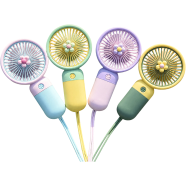  Portable Mini Fan Strong Wind Fashion Fan Rechargeable Cute Mini Fan Hand Fan Handheld Fan Summer Supplies 1 Pcs image