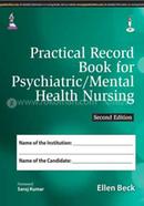 Practical Record Book for Psychiatric Mental Health Nursing image