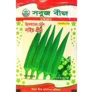 SOBUJ BEEJ – (উন্নতমানের ঢেঁড়শ নাইচ গ্রীন ) ইন্টেক প্যাক image