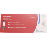  Safe-Accu 2 Blood Glucose Test Strips – 50 Pcs icon