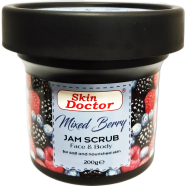 Skin Doctor Mixed Berry Soft Nourished Skin Jam Scrub Face Body 200gm image