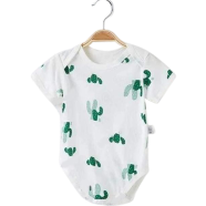  Summer Soft 100Parcen Cotton Baby Half-Sleeve Romper (Any Color-Design ) icon