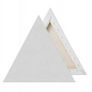 Triangle Canvas White- 12 inc image