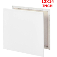 White Canvas 12x14 Inch