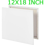  White Canvas (12x18 inch) - 2pc