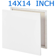  White Canvas 14/14 inch