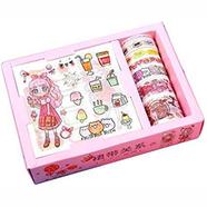  YFairy 08 Sheets Stickers with 5 Rolls Washi Tapes icon