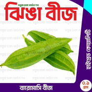 হাইগ্রেড বারোমাসি ঝিঙা বীজ ১ গ্রাম