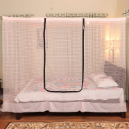 চেরিবি জিপার মশারি – হালকা গোলাপী image