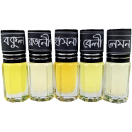 FLORAL Fragrance Traditional perfume type - 5pcs different Fragrance combo perfume for Mens Non-alcohol Perfume Package FA5 image