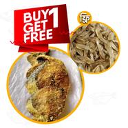 Nona Ilish (Tukra) Premium Size 1kg With Mola Matha Chara 200 gm FEEE (BUY1 GET1) image