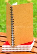 Sketchbook Series Khaki Color Spiral Notebook image