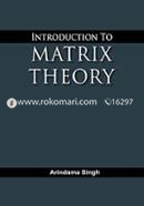 Introduction to Matrix Theory image