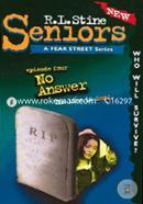 No Answer (Fear Street Seniors, No. 4)   image
