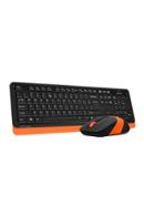 A4Tech FG1010 Wireless Keyboard And Mouse (Orange) image