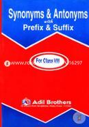 Synonyms And Antonyms with Prefix and Suffix (For Class VIII) image