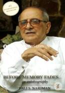 Before Memory Fades: An Autobiography  image