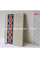 Brown Bafri Handmade Nakshi Jute Notebook - JTNBC860001 image