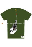 Pasha - aaaaaaaa (Marzuk Russell T-Shirt) - Olive - M