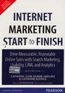 Internet Marketing Start to Finish: Drive measurable, repeatable online sales with search marketing, usability, CRM, and analytics (Paperback) image