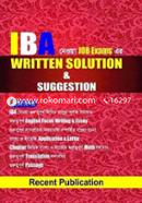 IBA Newya Job Exams er Written Solution and Suggestion image