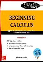 Schaum's Outlines of Beginning Calculus image