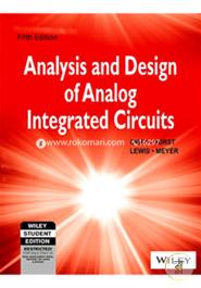 Analysis And Design Of Analog Integrated Circuits image