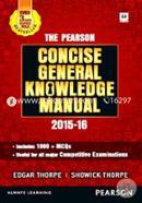 The Pearson Concise General Knowledge Manual 2016 image