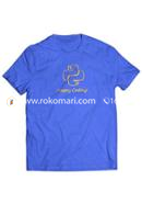 Python Happy Coding T-Shirt - Royal Blue Color (S)