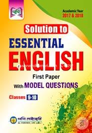 Solution To Essential English 1st Papers With Model Questions (For Class 9 And 10) image