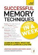 Successful Memory Techniques In A Week: How to Improve Memory In Seven Simple Steps image