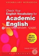 Check Your Vocabulary for Academic English: All you need to pass your exams image