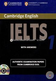 Cambridge English IELTS With Answers 1 (Book With 2 Audio CDs) image
