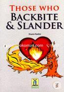 Those Who Backbite and Slander image
