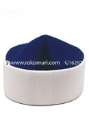 Egyptian Muslim Prayer Tupi - Blue and White Color (Large Size)
