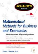 Schaum's Outline of Mathematical Methods for Business and Economics image