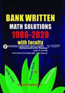 Bank Written Math Solutions 1986-2020 with Faculty image
