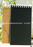 Studio Series Spiral-Bound Kraft and Black Notebook image