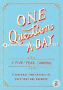 One Question a Day: A Five-Year Journal: A Personal Time Capsule of Questions and Answers image