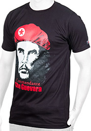 Che Guevara(black) Men Cotton T-Shirt(TS118) image