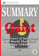 Summary: Quiet: The Power of Introverts in a World That Can't Stop Talking image